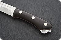 Нож Риф накладки граб, 95х18, цельнометаллический : фото 6