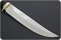 Нож Атаман граб - черное дерево, латунь, без золочения : фото 4