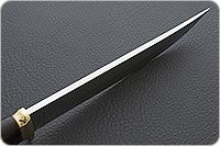 Нож Атаман граб - черное дерево, латунь, без золочения : фото 7