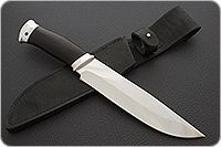 Нож Таежный-2 граб - черное дерево, 95х18, алюминий : фото 8