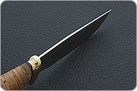 Нож Сталкер береста, 95х18, латунь : фото 7