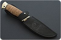 Нож Сталкер береста, 95х18, латунь : фото 10