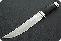 Нож Атаман граб - черное дерево, алюминий, без золочения : фото 2