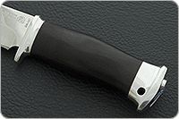 Нож Атаман граб - черное дерево, алюминий, без золочения : фото 6