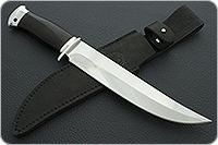 Нож Атаман граб - черное дерево, алюминий, без золочения : фото 8