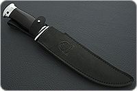 Нож Атаман граб - черное дерево, алюминий, без золочения : фото 9