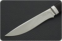 Нож Горностай граб - черное дерево, 95х18, алюминий : фото 3