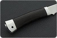 Нож Горностай граб - черное дерево, 95х18, алюминий : фото 5