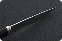 Нож Горностай граб - черное дерево, 95х18, алюминий : фото 7