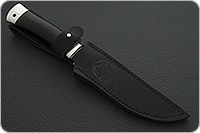 Нож Горностай граб - черное дерево, 95х18, алюминий : фото 9