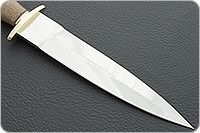 Кинжал охотничий-С орех, 95х18, латунь : фото 4