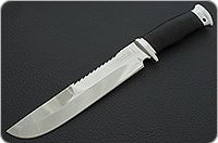 Нож Медвежий наборная кожа, алюминий, без золочения : фото 2