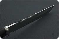 Нож Медвежий наборная кожа, алюминий, без золочения : фото 7