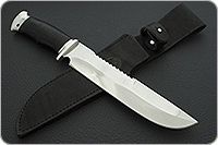 Нож Медвежий наборная кожа, алюминий, без золочения : фото 8