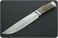 Нож Таежный-2 кап березовый, 95х18, алюминий : фото 2