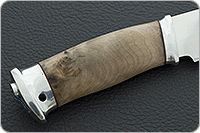 Нож Таежный-2 кап березовый, 95х18, алюминий : фото 5