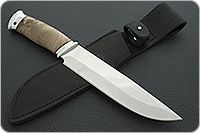 Нож Таежный-2 кап березовый, 95х18, алюминий : фото 8