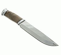 Нож Таежный-2 кап березовый, 95х18, алюминий : фото 10