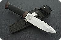 Нож Спас-1 наборная кожа, 95х18, текстолит : фото 9