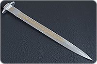 Кортик офицерский наборная кожа, 95х18, алюминий : фото 4