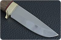 Нож Малек-2 орех, 95х18, латунь : фото 4