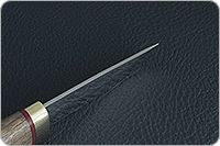 Нож Малек-2 орех, 95х18, латунь : фото 7