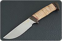 Нож Сталкер береста, 95х18, текстолит : фото 2