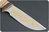 Нож Сталкер береста, 95х18, текстолит : фото 4