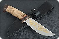 Нож Сталкер береста, 95х18, текстолит : фото 10