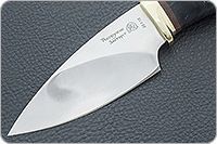 Нож Утес стабилизированный кап, 95х18, латунь : фото 3