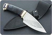 Нож Утес стабилизированный кап, 95х18, латунь : фото 8