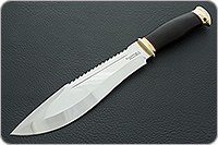 Мачете Малыш граб - черное дерево, латунь, без золочения : фото 2