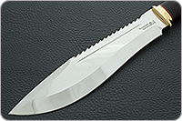 Мачете Малыш граб - черное дерево, латунь, без золочения : фото 3