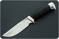 Нож Сталкер наборная кожа, 95х18, алюминий : фото 2