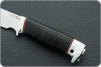 Нож Сталкер наборная кожа, 95х18, алюминий : фото 6