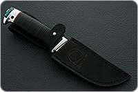 Нож Сталкер наборная кожа, 95х18, алюминий : фото 11