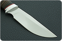 Нож Сталкер наборная кожа, 95х18, алюминий : фото 15