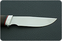 Нож Сталкер наборная кожа, 95х18, алюминий : фото 16