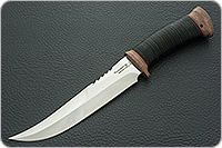 Нож Катран наборная кожа, 95х18, текстолит : фото 2