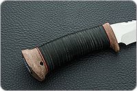 Нож Катран наборная кожа, 95х18, текстолит : фото 5