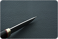 Нож Малек-2 граб - черное дерево, латунь, без золочения : фото 7