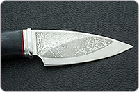 Нож Утес стабилизированный кап, 95х18, алюминий : фото 7