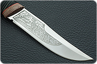 Нож Марал-2 наборная кожа, эи-107, текстолит : фото 4