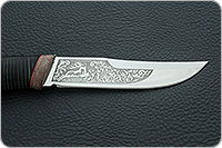 Нож Марал-2 наборная кожа, эи-107, текстолит : фото 7