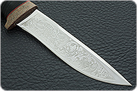 Нож Дикси наборная кожа, 95х18, текстолит : фото 4