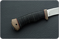 Нож Дикси наборная кожа, 95х18, текстолит : фото 5