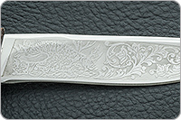 Нож Дикси наборная кожа, 95х18, текстолит : фото 8