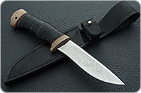 Нож Дикси наборная кожа, 95х18, текстолит : фото 10