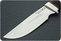 Нож Сталкер граб - черное дерево, 95х18, алюминий : фото 3