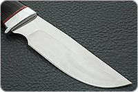 Нож Сталкер граб - черное дерево, 95х18, алюминий : фото 4